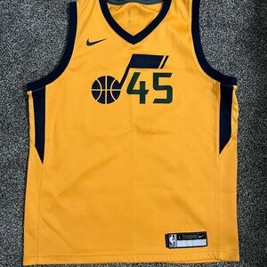 Nike - Men’s Utah Jazz Donovan Mitchell 45 Basketball Jersey - Size Large